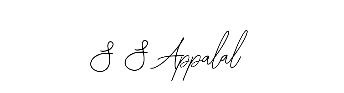 Similarly Bearetta-2O07w is the best handwritten signature design. Signature creator online .You can use it as an online autograph creator for name S S Appalal. S S Appalal signature style 12 images and pictures png