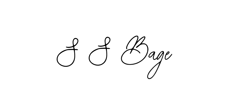 Make a beautiful signature design for name S S Bage. Use this online signature maker to create a handwritten signature for free. S S Bage signature style 12 images and pictures png
