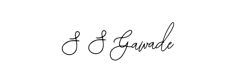 Make a beautiful signature design for name S S Gawade. Use this online signature maker to create a handwritten signature for free. S S Gawade signature style 12 images and pictures png