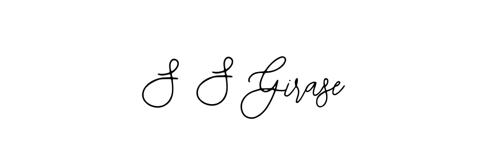 Make a beautiful signature design for name S S Girase. With this signature (Bearetta-2O07w) style, you can create a handwritten signature for free. S S Girase signature style 12 images and pictures png