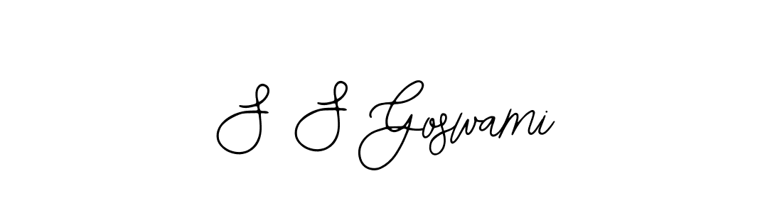 How to make S S Goswami signature? Bearetta-2O07w is a professional autograph style. Create handwritten signature for S S Goswami name. S S Goswami signature style 12 images and pictures png