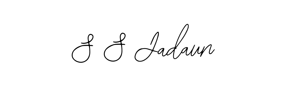 How to Draw S S Jadaun signature style? Bearetta-2O07w is a latest design signature styles for name S S Jadaun. S S Jadaun signature style 12 images and pictures png
