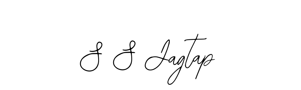 Also we have S S Jagtap name is the best signature style. Create professional handwritten signature collection using Bearetta-2O07w autograph style. S S Jagtap signature style 12 images and pictures png