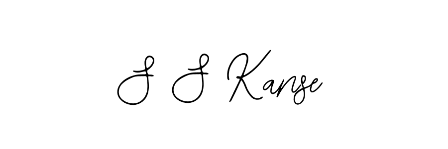 S S Kanse stylish signature style. Best Handwritten Sign (Bearetta-2O07w) for my name. Handwritten Signature Collection Ideas for my name S S Kanse. S S Kanse signature style 12 images and pictures png