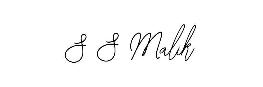 Bearetta-2O07w is a professional signature style that is perfect for those who want to add a touch of class to their signature. It is also a great choice for those who want to make their signature more unique. Get S S Malik name to fancy signature for free. S S Malik signature style 12 images and pictures png