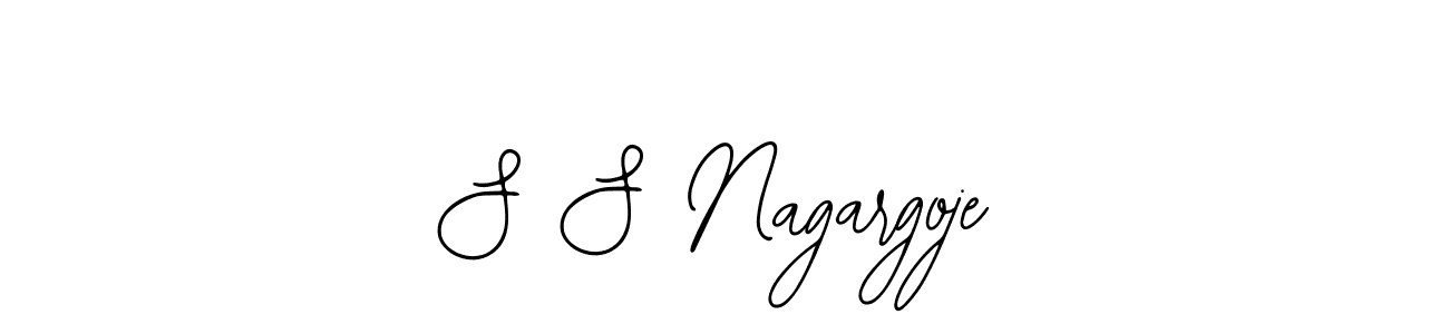 Also You can easily find your signature by using the search form. We will create S S Nagargoje name handwritten signature images for you free of cost using Bearetta-2O07w sign style. S S Nagargoje signature style 12 images and pictures png