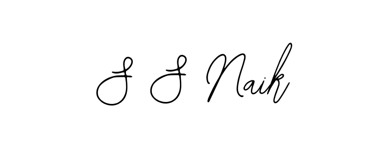 The best way (Bearetta-2O07w) to make a short signature is to pick only two or three words in your name. The name S S Naik include a total of six letters. For converting this name. S S Naik signature style 12 images and pictures png