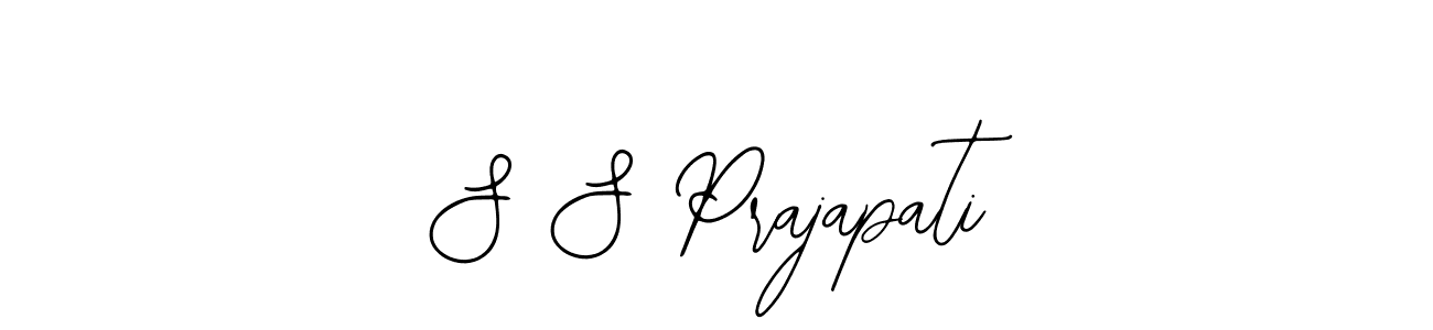 S S Prajapati stylish signature style. Best Handwritten Sign (Bearetta-2O07w) for my name. Handwritten Signature Collection Ideas for my name S S Prajapati. S S Prajapati signature style 12 images and pictures png