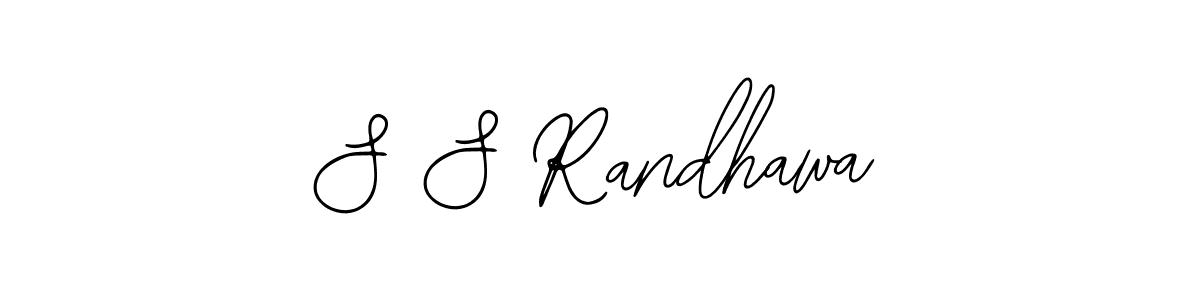 You should practise on your own different ways (Bearetta-2O07w) to write your name (S S Randhawa) in signature. don't let someone else do it for you. S S Randhawa signature style 12 images and pictures png