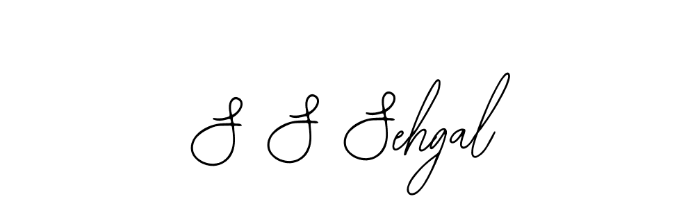 Design your own signature with our free online signature maker. With this signature software, you can create a handwritten (Bearetta-2O07w) signature for name S S Sehgal. S S Sehgal signature style 12 images and pictures png
