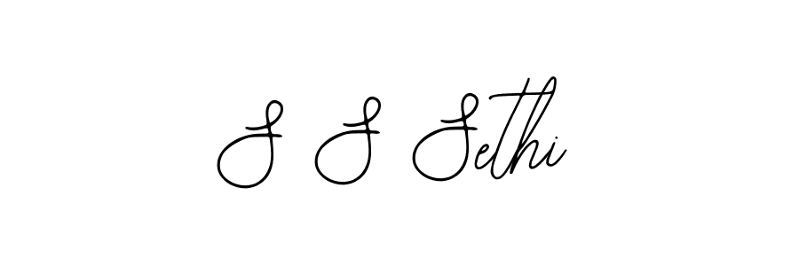 Use a signature maker to create a handwritten signature online. With this signature software, you can design (Bearetta-2O07w) your own signature for name S S Sethi. S S Sethi signature style 12 images and pictures png