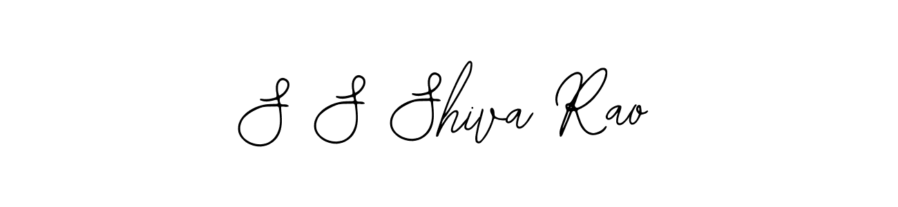 Make a beautiful signature design for name S S Shiva Rao. With this signature (Bearetta-2O07w) style, you can create a handwritten signature for free. S S Shiva Rao signature style 12 images and pictures png