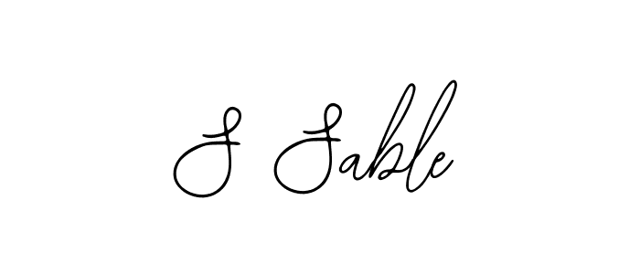 It looks lik you need a new signature style for name S Sable. Design unique handwritten (Bearetta-2O07w) signature with our free signature maker in just a few clicks. S Sable signature style 12 images and pictures png