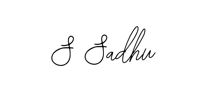 How to Draw S Sadhu signature style? Bearetta-2O07w is a latest design signature styles for name S Sadhu. S Sadhu signature style 12 images and pictures png