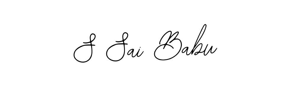 How to make S Sai Babu signature? Bearetta-2O07w is a professional autograph style. Create handwritten signature for S Sai Babu name. S Sai Babu signature style 12 images and pictures png