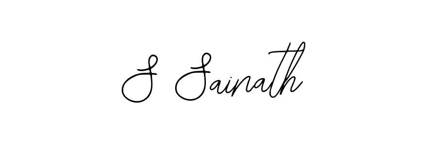 It looks lik you need a new signature style for name S Sainath. Design unique handwritten (Bearetta-2O07w) signature with our free signature maker in just a few clicks. S Sainath signature style 12 images and pictures png
