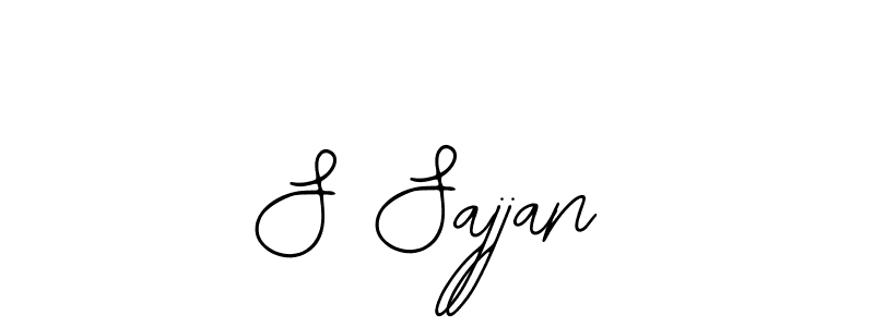 Create a beautiful signature design for name S Sajjan. With this signature (Bearetta-2O07w) fonts, you can make a handwritten signature for free. S Sajjan signature style 12 images and pictures png