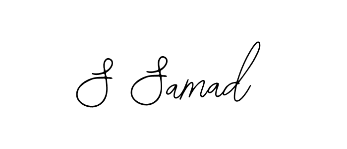 Also we have S Samad name is the best signature style. Create professional handwritten signature collection using Bearetta-2O07w autograph style. S Samad signature style 12 images and pictures png