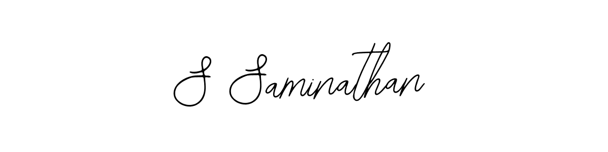 This is the best signature style for the S Saminathan name. Also you like these signature font (Bearetta-2O07w). Mix name signature. S Saminathan signature style 12 images and pictures png