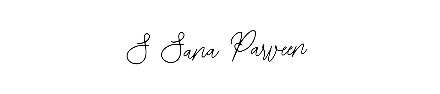 Also You can easily find your signature by using the search form. We will create S Sana Parveen name handwritten signature images for you free of cost using Bearetta-2O07w sign style. S Sana Parveen signature style 12 images and pictures png