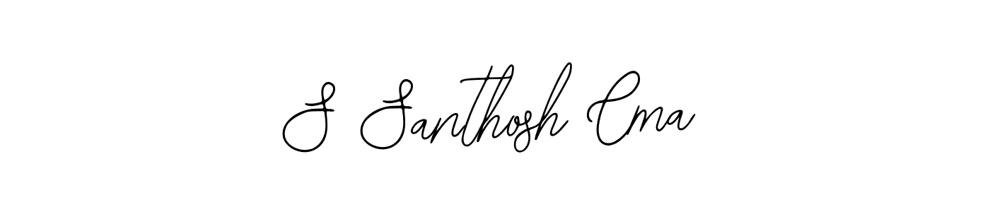 Check out images of Autograph of S Santhosh Cma name. Actor S Santhosh Cma Signature Style. Bearetta-2O07w is a professional sign style online. S Santhosh Cma signature style 12 images and pictures png