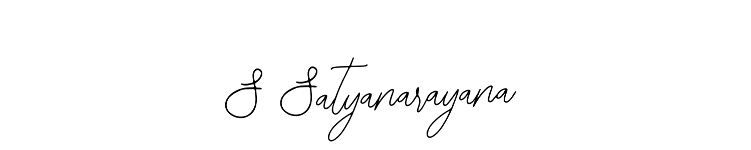 Bearetta-2O07w is a professional signature style that is perfect for those who want to add a touch of class to their signature. It is also a great choice for those who want to make their signature more unique. Get S Satyanarayana name to fancy signature for free. S Satyanarayana signature style 12 images and pictures png