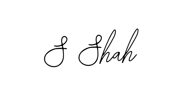 Also You can easily find your signature by using the search form. We will create S Shah name handwritten signature images for you free of cost using Bearetta-2O07w sign style. S Shah signature style 12 images and pictures png