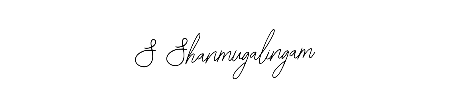 Use a signature maker to create a handwritten signature online. With this signature software, you can design (Bearetta-2O07w) your own signature for name S Shanmugalingam. S Shanmugalingam signature style 12 images and pictures png