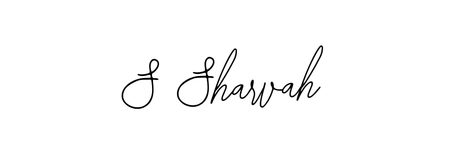 Also You can easily find your signature by using the search form. We will create S Sharvah name handwritten signature images for you free of cost using Bearetta-2O07w sign style. S Sharvah signature style 12 images and pictures png