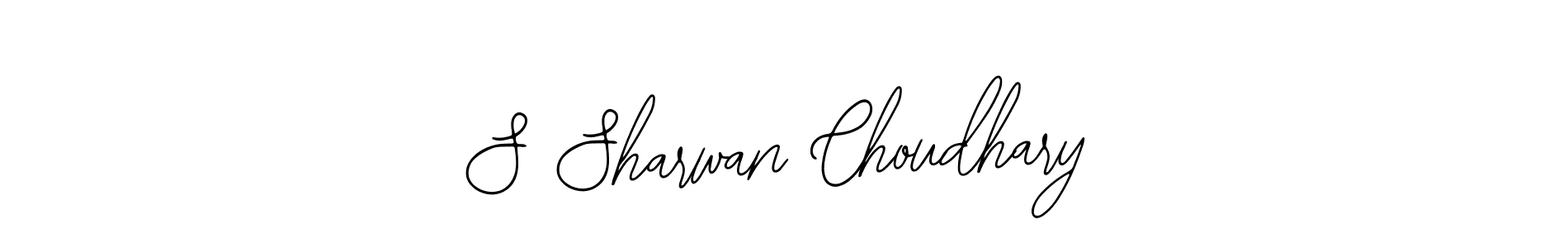 The best way (Bearetta-2O07w) to make a short signature is to pick only two or three words in your name. The name S Sharwan Choudhary include a total of six letters. For converting this name. S Sharwan Choudhary signature style 12 images and pictures png