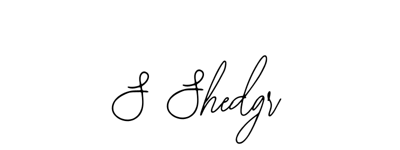 Make a beautiful signature design for name S Shedgr. With this signature (Bearetta-2O07w) style, you can create a handwritten signature for free. S Shedgr signature style 12 images and pictures png