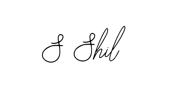 Use a signature maker to create a handwritten signature online. With this signature software, you can design (Bearetta-2O07w) your own signature for name S Shil. S Shil signature style 12 images and pictures png