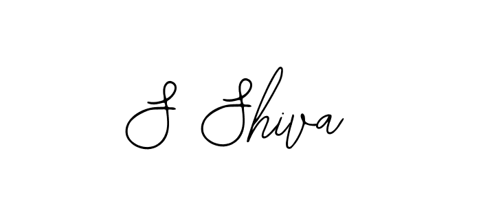 S Shiva stylish signature style. Best Handwritten Sign (Bearetta-2O07w) for my name. Handwritten Signature Collection Ideas for my name S Shiva. S Shiva signature style 12 images and pictures png