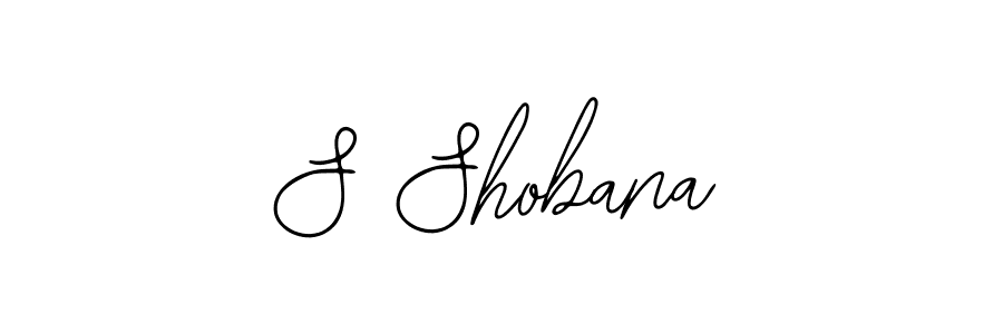 Make a beautiful signature design for name S Shobana. With this signature (Bearetta-2O07w) style, you can create a handwritten signature for free. S Shobana signature style 12 images and pictures png