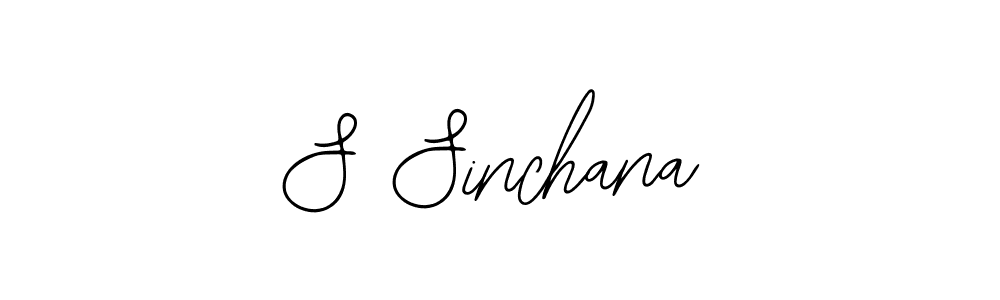 It looks lik you need a new signature style for name S Sinchana. Design unique handwritten (Bearetta-2O07w) signature with our free signature maker in just a few clicks. S Sinchana signature style 12 images and pictures png