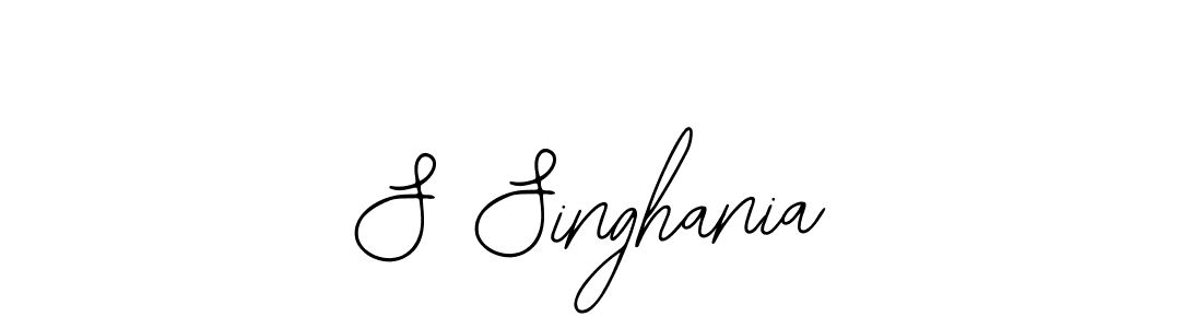 How to Draw S Singhania signature style? Bearetta-2O07w is a latest design signature styles for name S Singhania. S Singhania signature style 12 images and pictures png