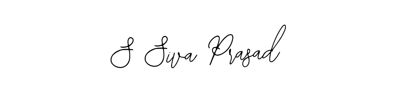 Use a signature maker to create a handwritten signature online. With this signature software, you can design (Bearetta-2O07w) your own signature for name S Siva Prasad. S Siva Prasad signature style 12 images and pictures png