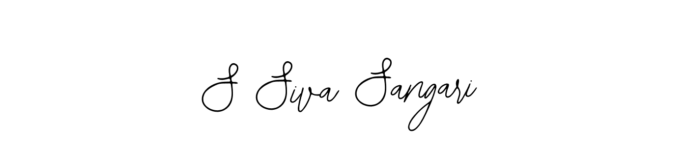 Make a beautiful signature design for name S Siva Sangari. Use this online signature maker to create a handwritten signature for free. S Siva Sangari signature style 12 images and pictures png