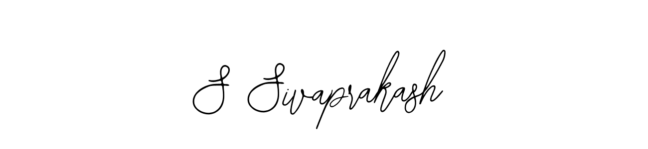 It looks lik you need a new signature style for name S Sivaprakash. Design unique handwritten (Bearetta-2O07w) signature with our free signature maker in just a few clicks. S Sivaprakash signature style 12 images and pictures png