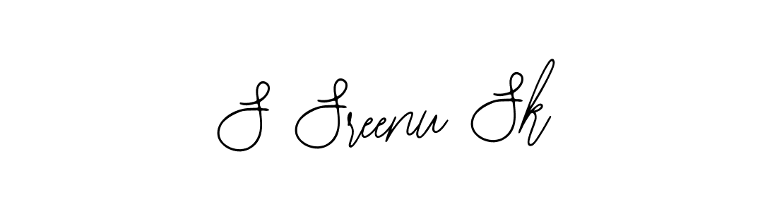 Make a beautiful signature design for name S Sreenu Sk. With this signature (Bearetta-2O07w) style, you can create a handwritten signature for free. S Sreenu Sk signature style 12 images and pictures png