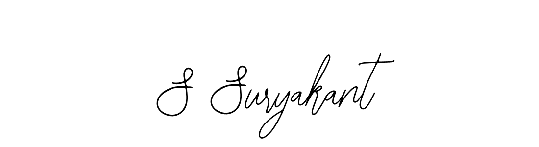 Bearetta-2O07w is a professional signature style that is perfect for those who want to add a touch of class to their signature. It is also a great choice for those who want to make their signature more unique. Get S Suryakant name to fancy signature for free. S Suryakant signature style 12 images and pictures png