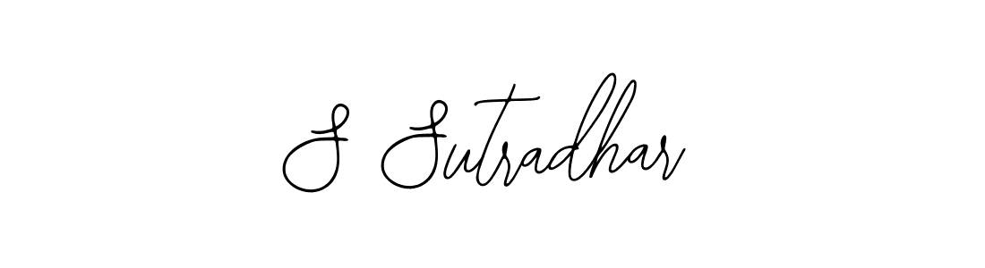 Use a signature maker to create a handwritten signature online. With this signature software, you can design (Bearetta-2O07w) your own signature for name S Sutradhar. S Sutradhar signature style 12 images and pictures png