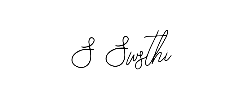 Make a beautiful signature design for name S Swsthi. With this signature (Bearetta-2O07w) style, you can create a handwritten signature for free. S Swsthi signature style 12 images and pictures png