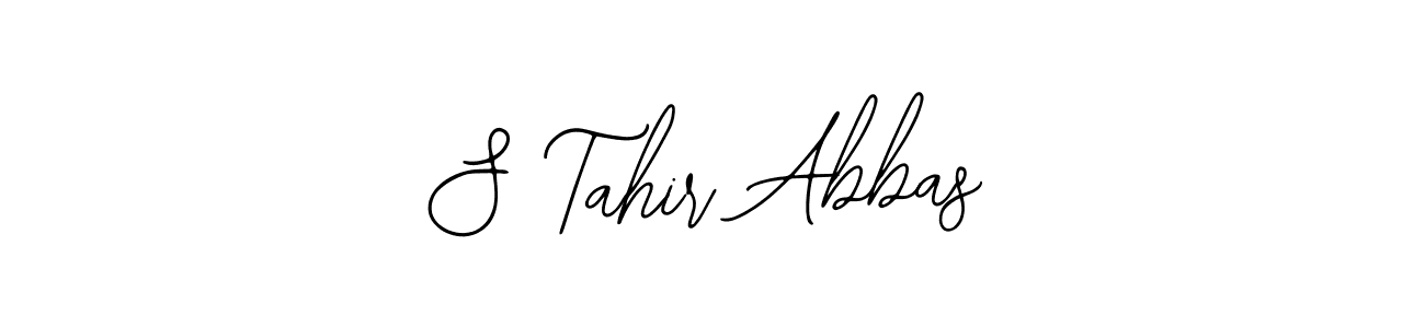 Make a beautiful signature design for name S Tahir Abbas. Use this online signature maker to create a handwritten signature for free. S Tahir Abbas signature style 12 images and pictures png