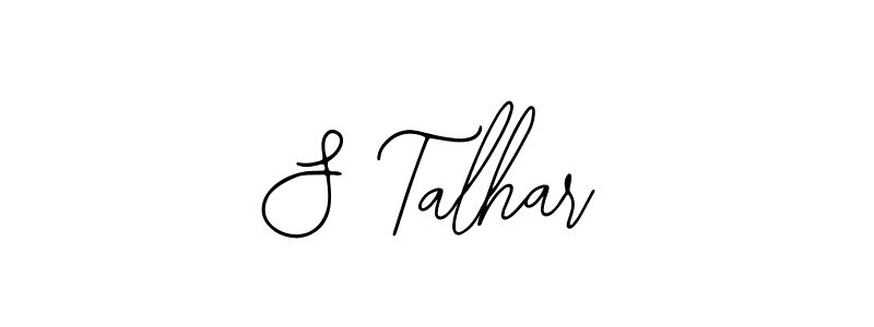 if you are searching for the best signature style for your name S Talhar. so please give up your signature search. here we have designed multiple signature styles  using Bearetta-2O07w. S Talhar signature style 12 images and pictures png