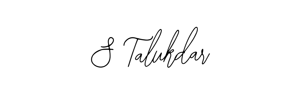 if you are searching for the best signature style for your name S Talukdar. so please give up your signature search. here we have designed multiple signature styles  using Bearetta-2O07w. S Talukdar signature style 12 images and pictures png