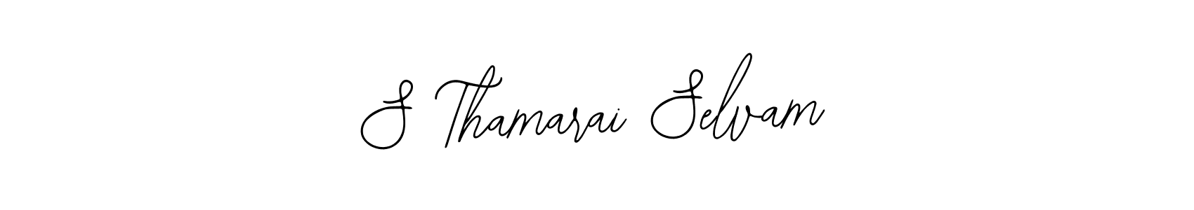 S Thamarai Selvam stylish signature style. Best Handwritten Sign (Bearetta-2O07w) for my name. Handwritten Signature Collection Ideas for my name S Thamarai Selvam. S Thamarai Selvam signature style 12 images and pictures png