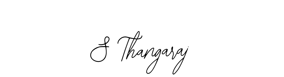 Bearetta-2O07w is a professional signature style that is perfect for those who want to add a touch of class to their signature. It is also a great choice for those who want to make their signature more unique. Get S Thangaraj name to fancy signature for free. S Thangaraj signature style 12 images and pictures png