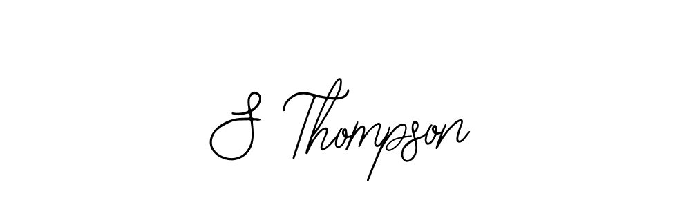 It looks lik you need a new signature style for name S Thompson. Design unique handwritten (Bearetta-2O07w) signature with our free signature maker in just a few clicks. S Thompson signature style 12 images and pictures png