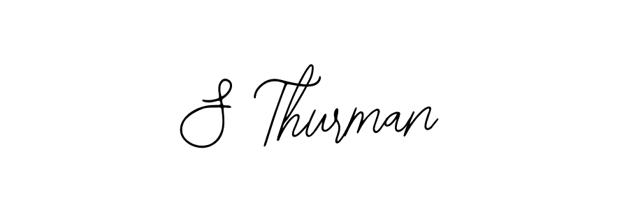 Bearetta-2O07w is a professional signature style that is perfect for those who want to add a touch of class to their signature. It is also a great choice for those who want to make their signature more unique. Get S Thurman name to fancy signature for free. S Thurman signature style 12 images and pictures png
